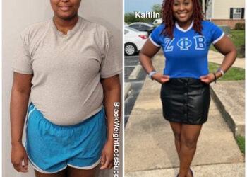 Kaitlin lost 25 pounds | Black Weight Loss Success