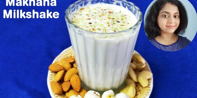 Makhana Shake | Healthy Drink | Navratri Vrat Recipe | मखाना शेक | Lotus Seeds | Fox Nuts recipe