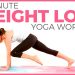 20 min Yoga for WEIGHT LOSS, Fat Burning Yoga Workout | Sarah Beth Yoga