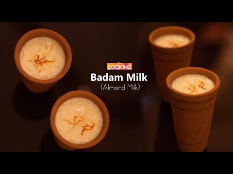 Badam Milk (Almond Milk) | Kids Special | Healthy Drink | Refreshing Summer Drink | Spiced Drink