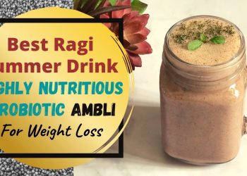 Ragi Healthy Summer Drink Recipe | Nachini Smoothie with Probiotics | Ragi Ambli for Weight Loss