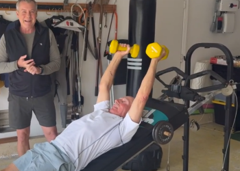78 Years Young – Bill Hanna Rocks his Total Gym!