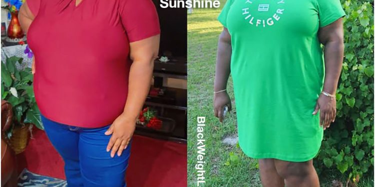 Sunshine lost 50 pounds – Black Weight Loss Success