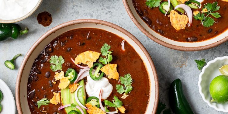 Instant Pot Black Bean Soup