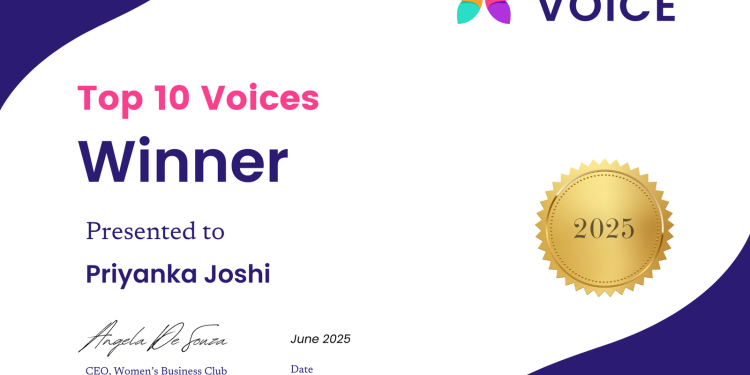 We are One of the Top 10 Voices of 2025