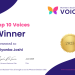 We are One of the Top 10 Voices of 2025