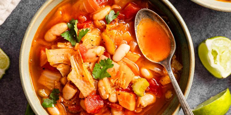 Weight Loss Cabbage Soup in 45 Minutes