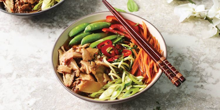 Raw Vegan Pho (Vietnamese Noodle Soup)