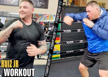 FULL WORKOUT | ANDY RUIZ JR. TRAINS FOR CHRIS ARREOLA FIGHT