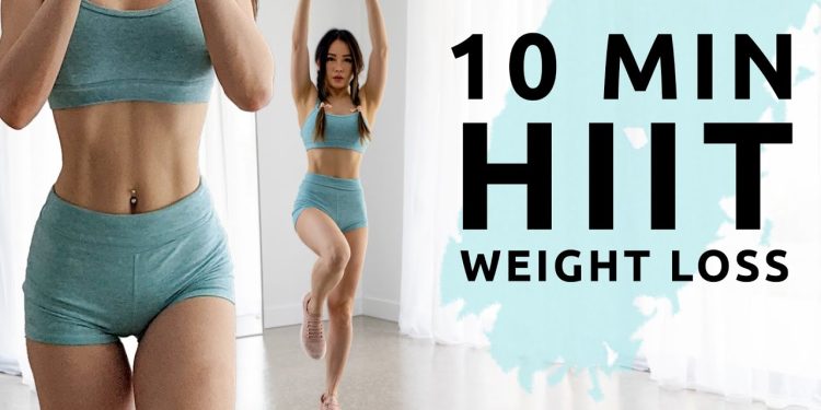 10 Min HIIT to burn calories | Standing Full Body Workout – No Equipment