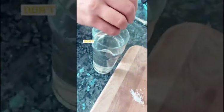 Homemade electrolyte drink! Hydrate properly