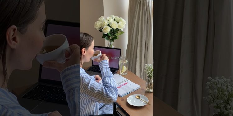 Healthy girl morning routine with timestamps 🌸 #vlog #lifestyle #morningmotivation #grwm