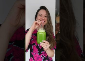 How to make a green juice without a juicer #shorts #greenjuice #healthy #recipe #food