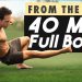 40-Minutes Full Body Workout  – From the LeoMoves App [NO EQUIPMENT]