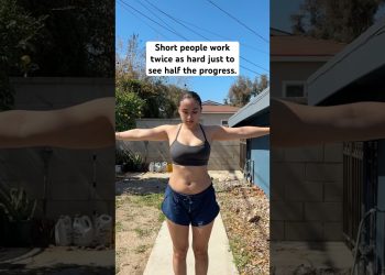 being short make losing weight feel 10x harder 😭 #fitness #workoutmotivation #weightlossjourney