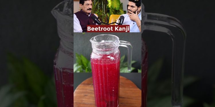Ram Varma's Probiotic Drink " Beetroot Kanji" For Better Gut Health #shorts