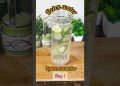 Lemon Ginger Chia Seed Detox Water Recipe | Refreshing Drink #shorts #detoxwater #healthydrink