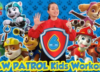 Paw Patrol Exercise Adventure | Indoor Workout Video for Children | Adventure Run