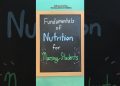 Fundamentals of Nutrition for Nursing Students