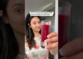 Your drink this 2ABC Juice for clear skin everyday ✨💕 #shorts