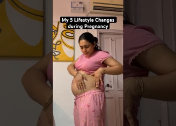 5 Lifestyle changes during Pregnancy #fitness #pregnancy #shorts