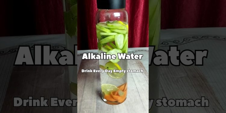 How to Make Alkaline Water at home #shorts #youtubeshorts #viral #trending #alkalinewater