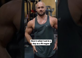 What I eat in a day 💪 #shorts #vegan