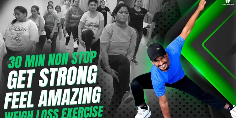 Exercise Workout Video | Weight Loss Video | Zumba Fitness With Unique Beats | Vivek Sir