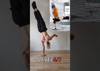 Level 7 took so many tries 💀 #anime #manga #workout #challenge #goku #baki #stark #training