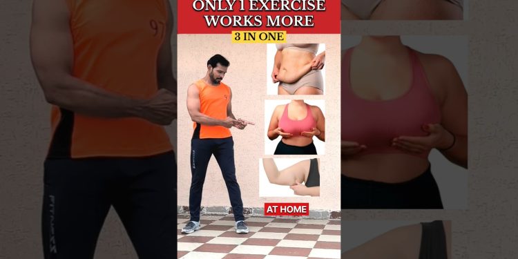 3 in one exercise #homeworkout #weightloss #youtubeshorts #trending #fitness #viral #shorts #share