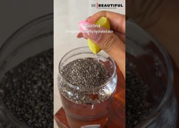 Morning Drink for Clear Skin | Must Try Chia Seed Drink for Spotless Skin | BeBeautiful #shorts