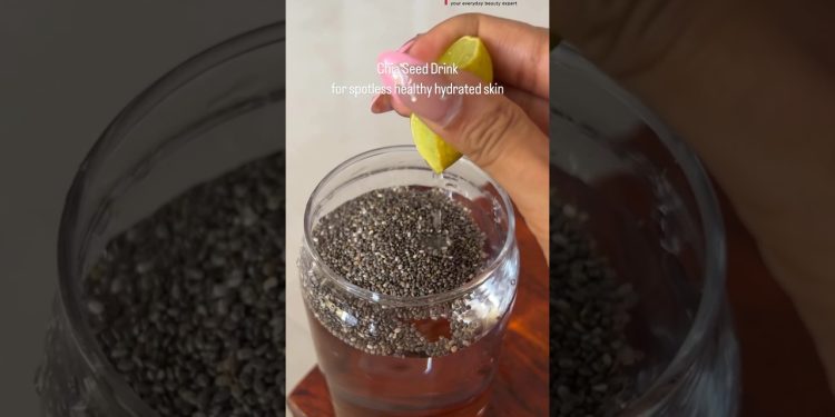 Morning Drink for Clear Skin | Must Try Chia Seed Drink for Spotless Skin | BeBeautiful #shorts