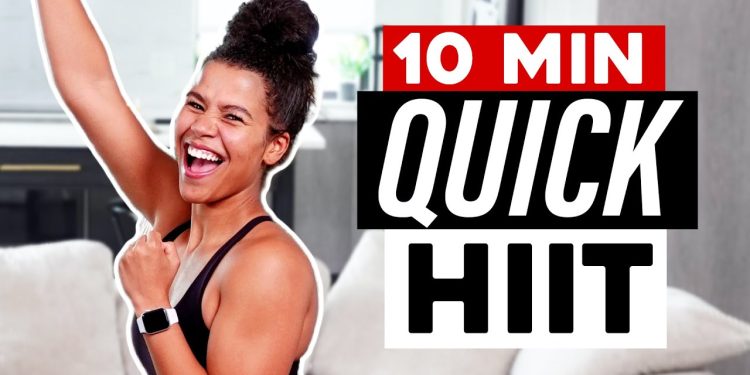 10 Min HIIT Cardio Workout to Burn Fat