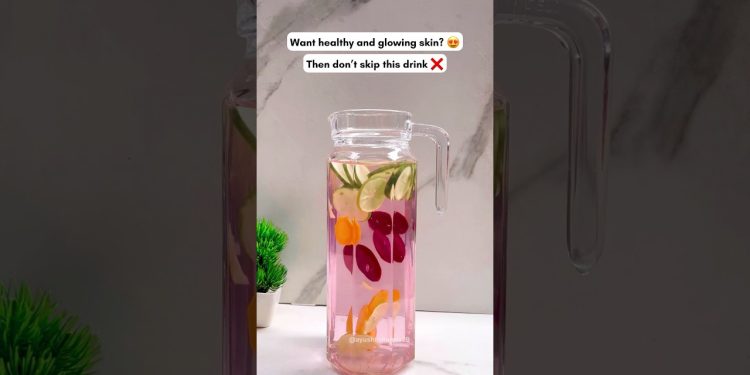 Want Clear Skin😍then don’t skip this drink❌#detox#detoxwater#beetroot#alkalinewater#skincare#shorts