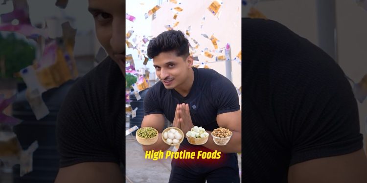Saste high protein foods…. #bodybuilding #food #shorts #shortvideo