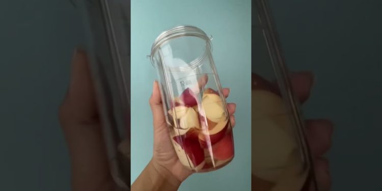 Healthy drink idea : apple juice no sugar