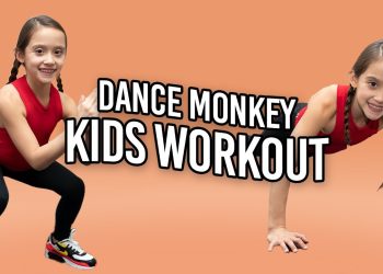 8 Year Old Leads TABATA Workout For Kids 💥