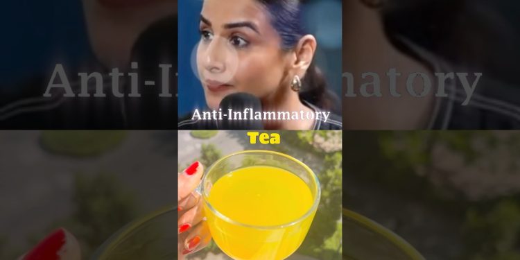 Actress Vidya Balan's Secret Anti-Inflammatory Tea for Weight Loss ☕🌿🔥