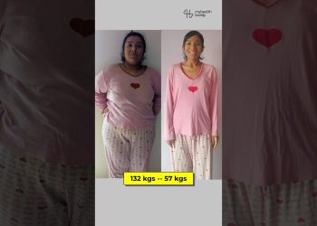 75 kgs Full Body Weight Loss (😳 132 kgs – Starting Weight)
