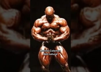 Ronnie Coleman NATURAL VS. NOT NATURAL. #shorts #gym #bodybuilding #legend