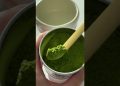 making a matcha latte at home 🍵