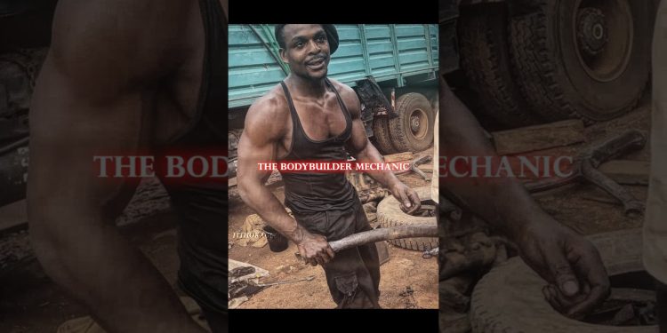 The Bodybuilder Mechanic ☠️ #bodybuilding #gymedit #fitnessmotivation #motivation