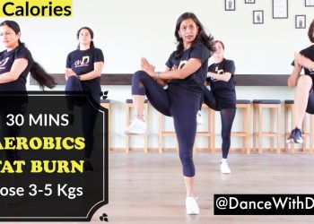 DWD119 – BURN Arm + Leg + Belly Fat – 30mins Aerobics Workout | Hrithik Mix #dancewithdeepti