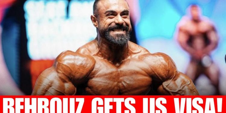 Behrouz Tabani Arrives For The 2025 Mr. Olympia! – IronMag Bodybuilding & Fitness Blog