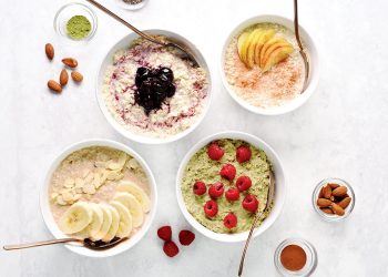 4 ways to make vegan overnight oats