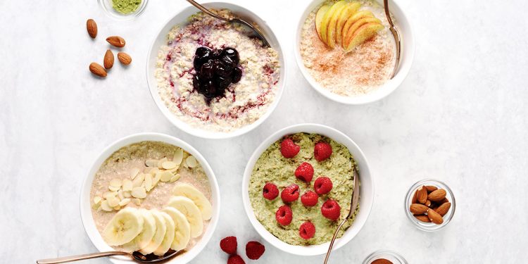 4 ways to make vegan overnight oats