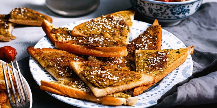 Vegan Prawn Toast Recipe