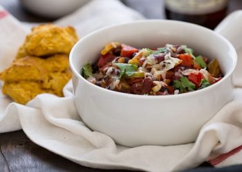 Freezer-Friendly Vegetarian Chili | Oh My Veggies