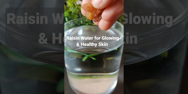 Kismis Water for Glowing & Healthy Skin #shorts #glowingskin #healthydrink