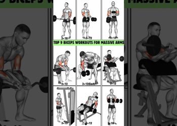 Top 9 Biceps Workouts for Massive Arms | #workout #bicepsworkout